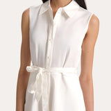 Cotton Lace Hem Dress