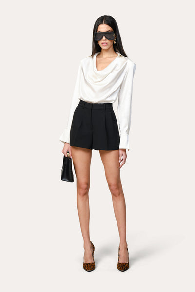 Silk Draped Top Image 2