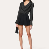 Silk Draped Top