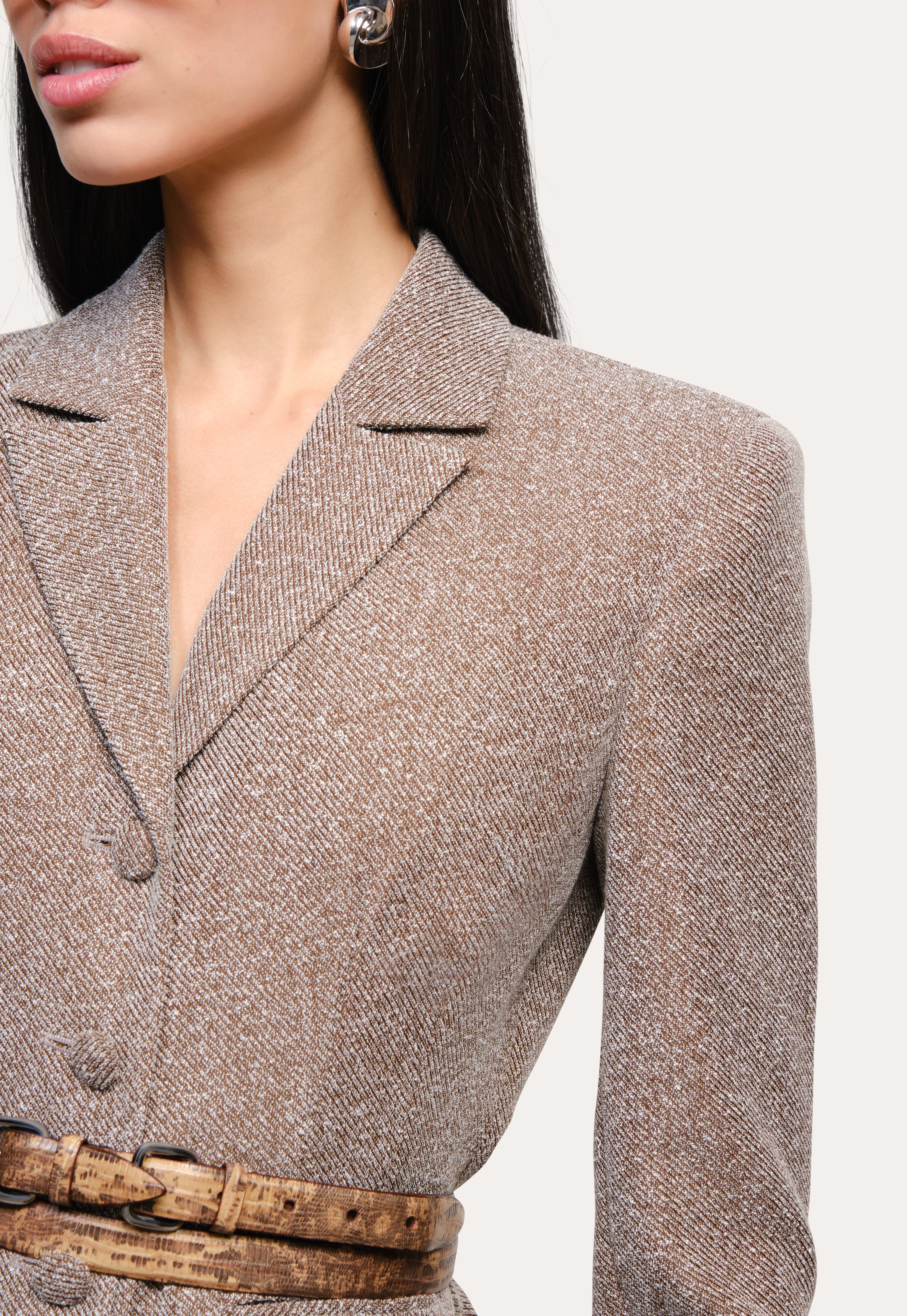 Pamela Bouclé Tailored Blazer