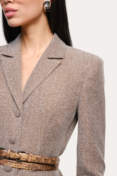 Pamela Bouclé Tailored Blazer