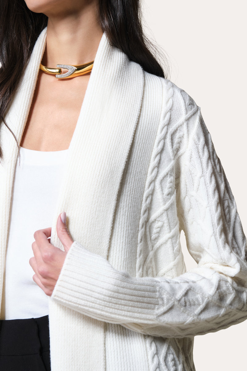 Cable Knit Cardigan