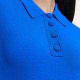 Skylar Milano Sculpt Cropped Polo