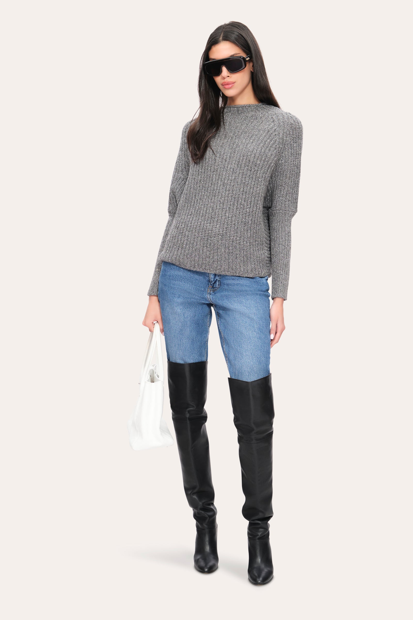 Metallic Sweater – Elie Tahari