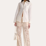 Mari Cotton Poplin Button Down