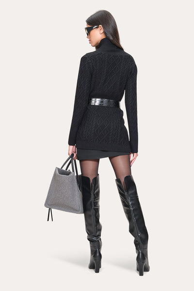 Cable Knit Cardigan Image 4