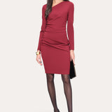 Asymmetric Mini Dress