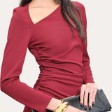 Asymmetric Mini Dress