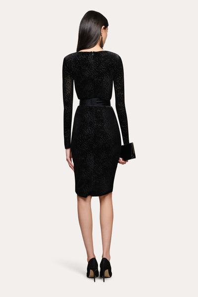 Dalton Velvet Dress Image 4