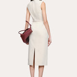Margaret Belted Midi Dress