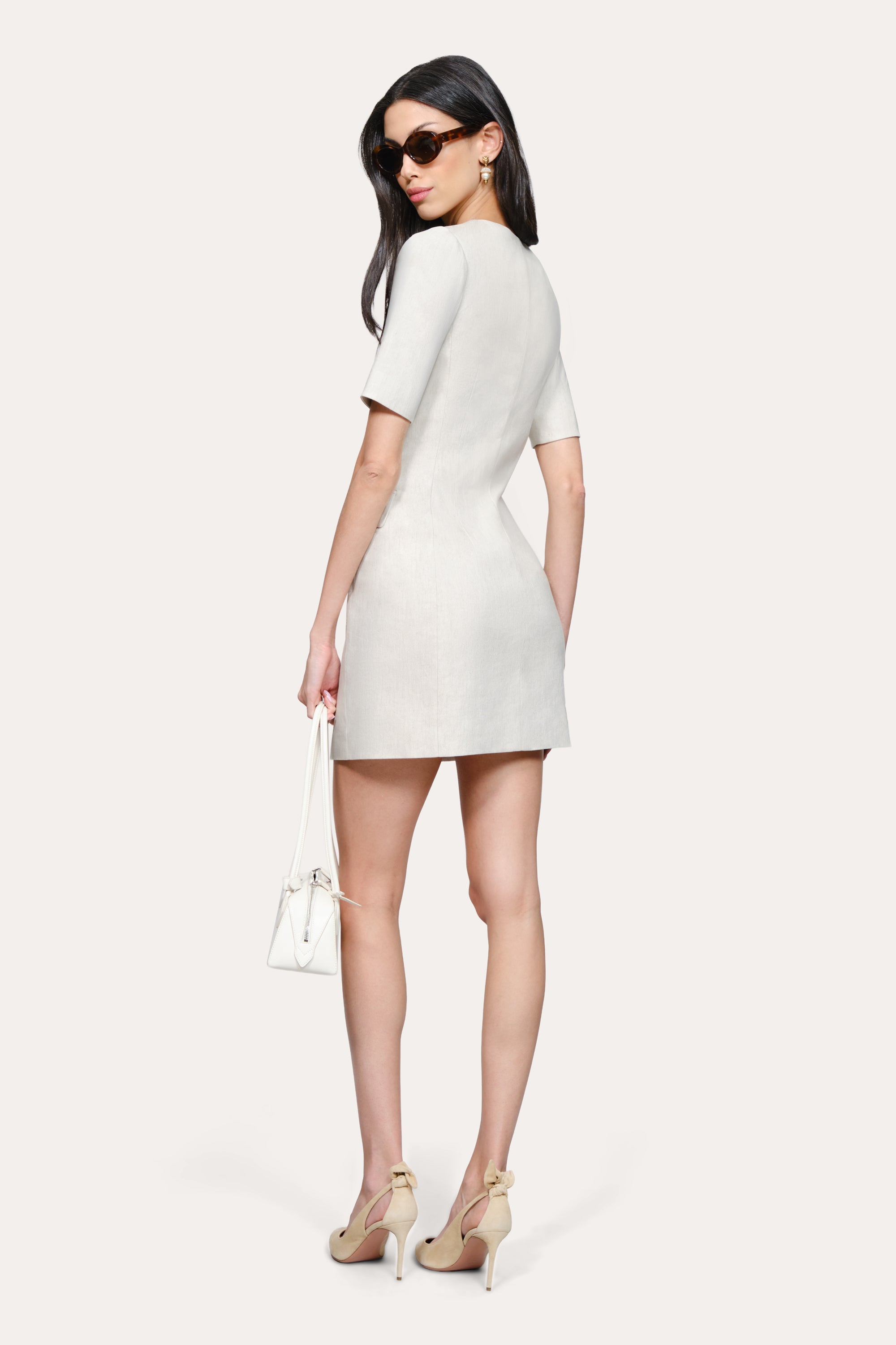 Kaia Linen Mini Dress