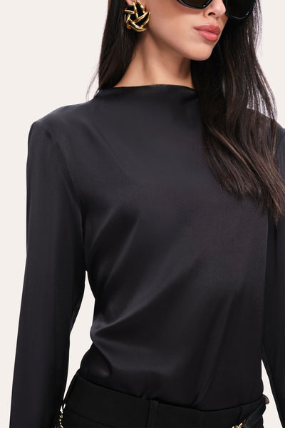 Silk Draped Top Image 3