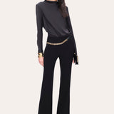 Silk Draped Top