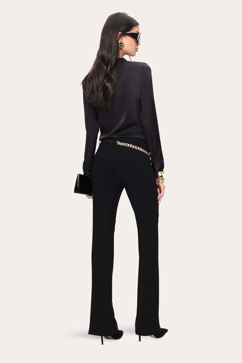 Silk Draped Top