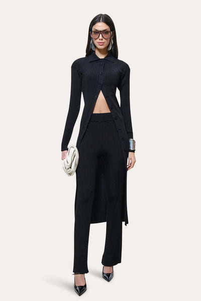 Roxanne Ribbed Flare Pant