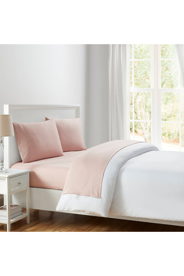 Tahari Solid 4-Piece Sheet Set, Queen