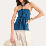 Lila Halterneck Top
