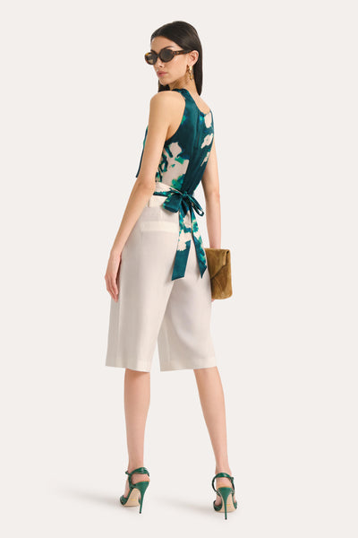 Tina Linen Bermuda Shorts
