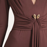 Amber Stretch Jersey Dress