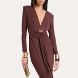 Amber Stretch Jersey Dress
