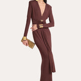 Amber Stretch Jersey Dress