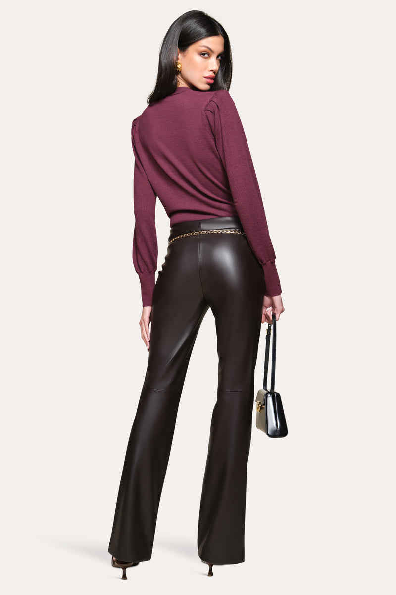 Wool Blouson Sweater