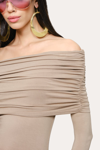Serena Off-Shoulder Dress