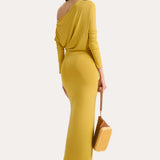 Maia Off-Shoulder Maxi Dress