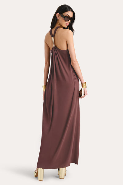 Aurora Halterneck  Maxi Dress