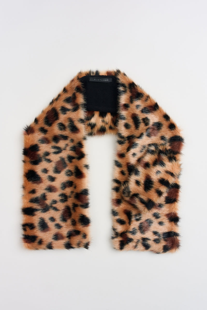 Leopard Silk Scarf - Allie & Elle