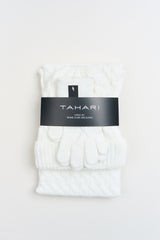 Lined Cable Knit Hat, Gloves & Scarf Set