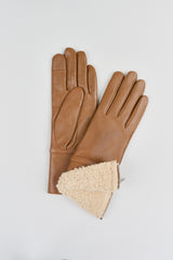 Leather Shearling Gloves