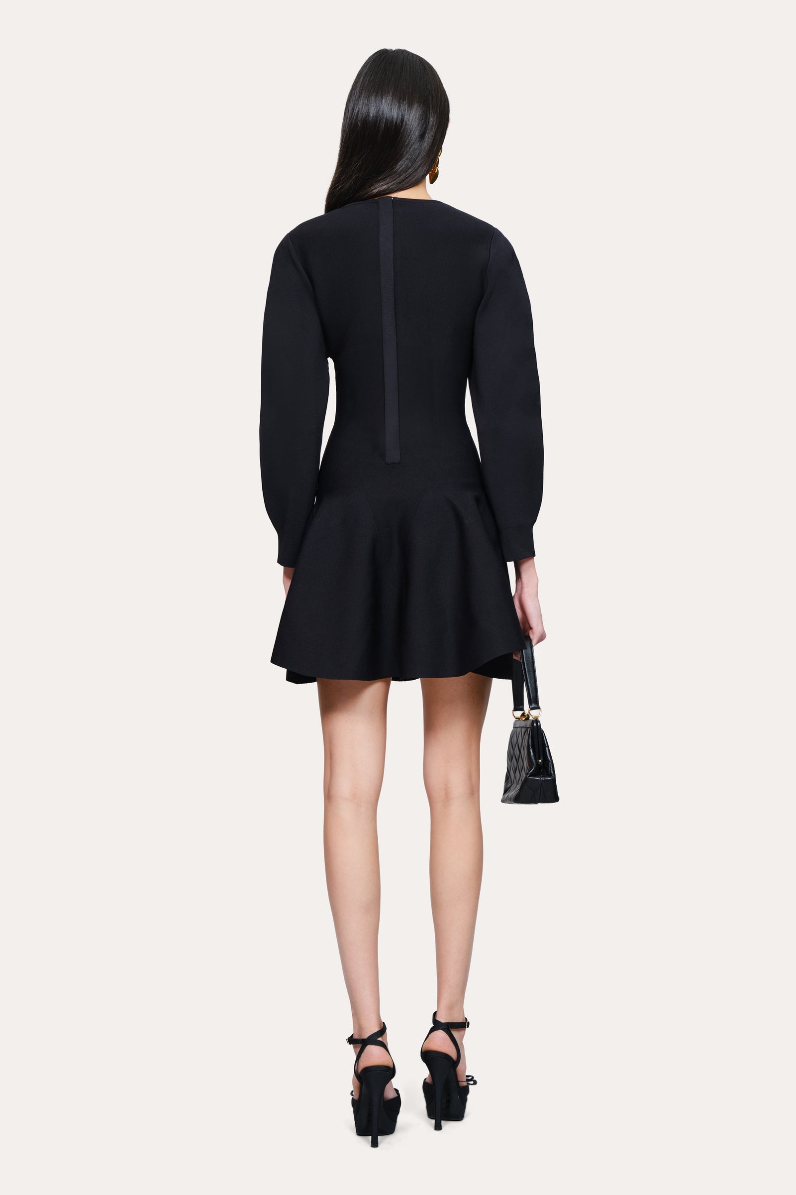 Elie Tahari Ruched Mesh Dress
