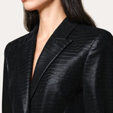 Crocodile Panel Blazer