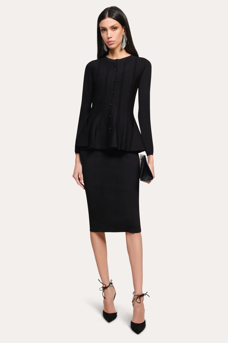 Valerie Milano Pointelle Jacket Elie Tahari Valerie Milano Pointelle Jacket Elie Tahari