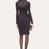Asymmetric Mini Dress
