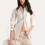 Mari Cotton Poplin Button Down