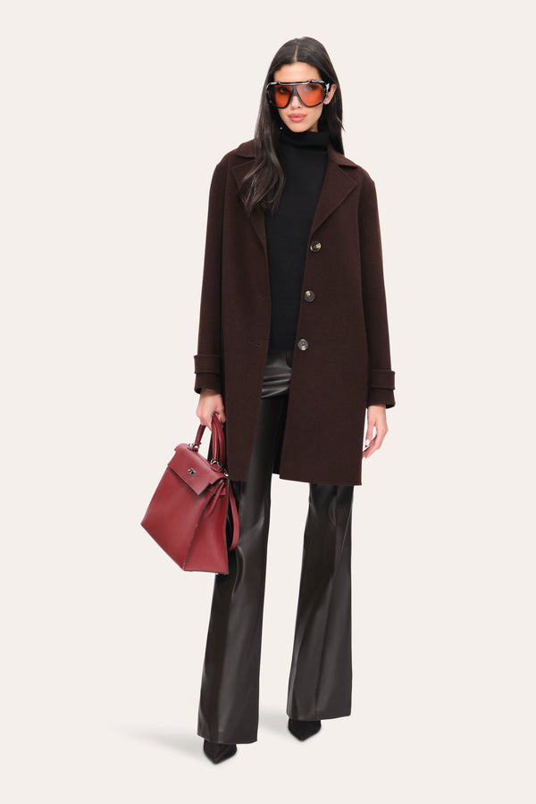 Tahari Classic Wool Coat