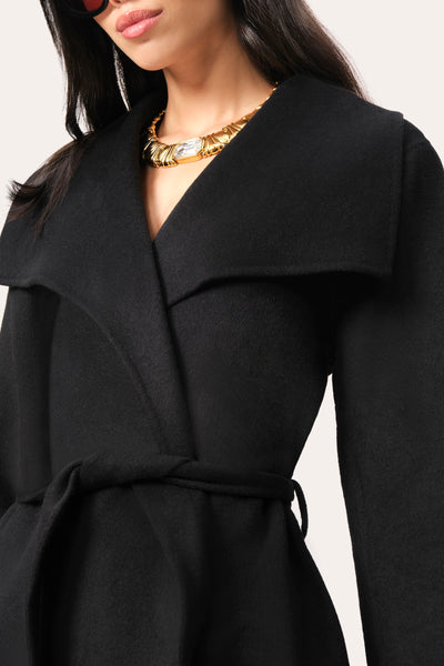 Tahari Wool Wrap Coat Image 2