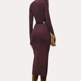 Roxanne Ribbed Duster Dress