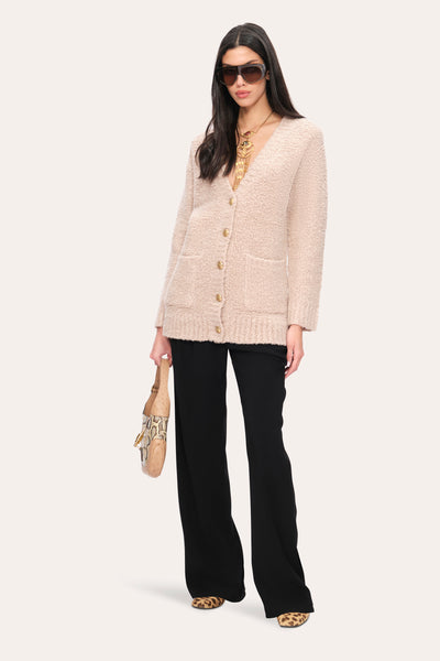 Boucle Merino Cardigan Image 2