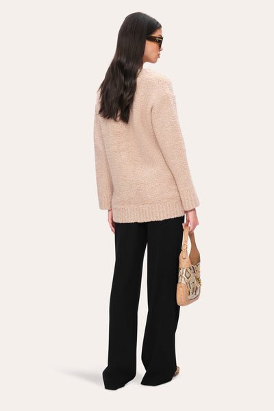 Boucle Merino Cardigan Image 4