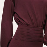 Yara Milano Knit Midi Dress
