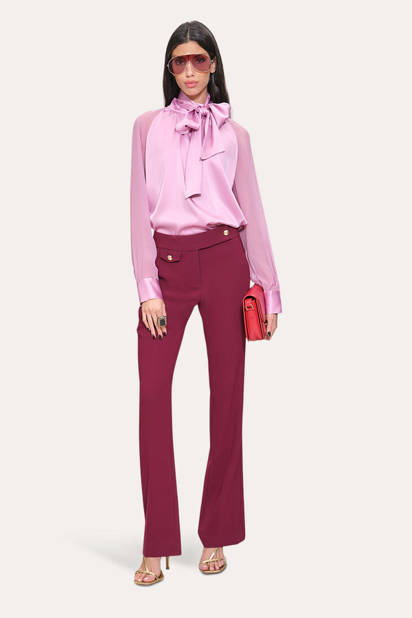 Crepe Flare Pant