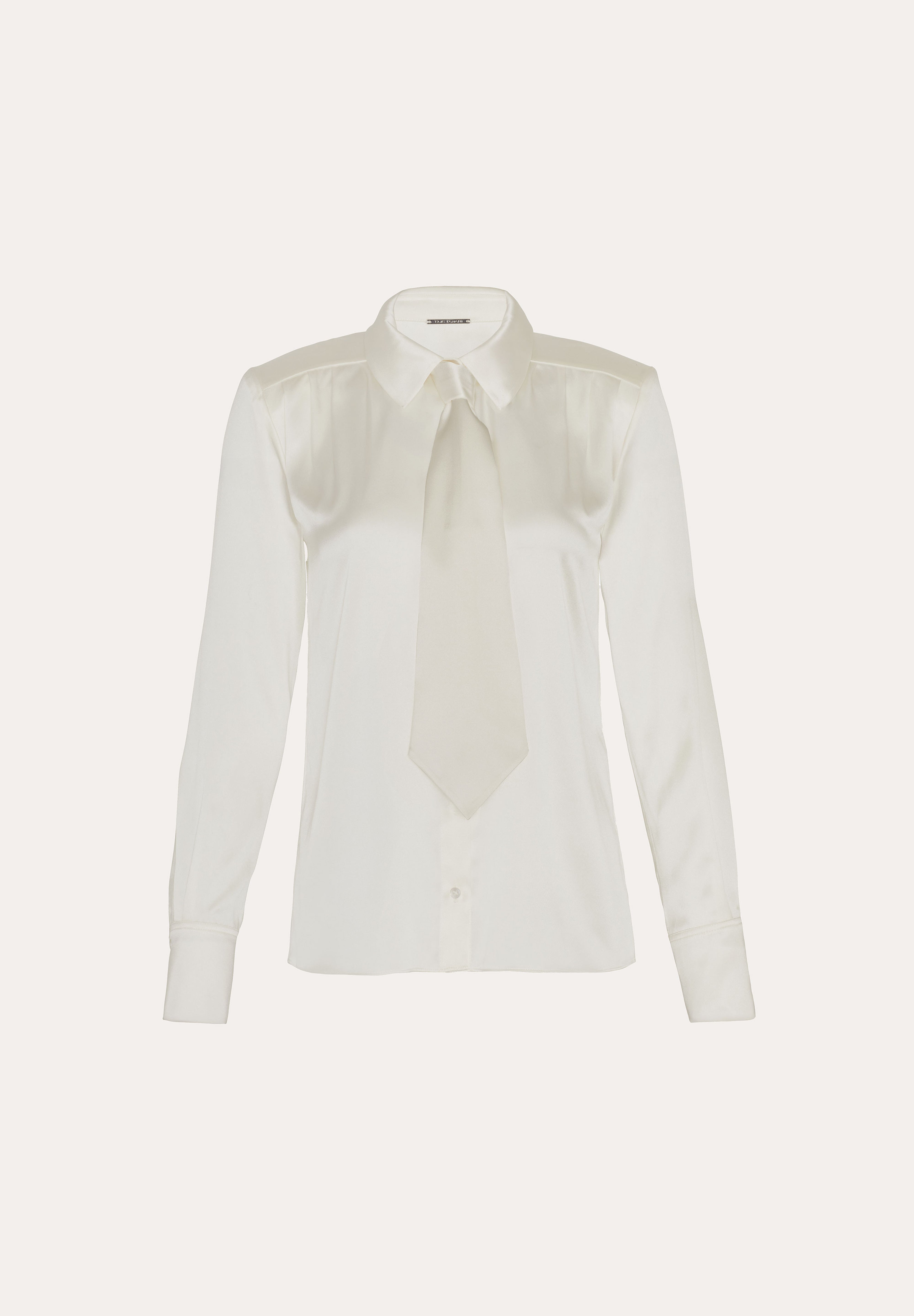 Silk Tie Button Down