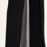 Chiffon Panel Pant