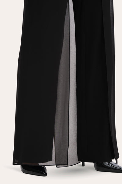Chiffon Panel Pant Image 3