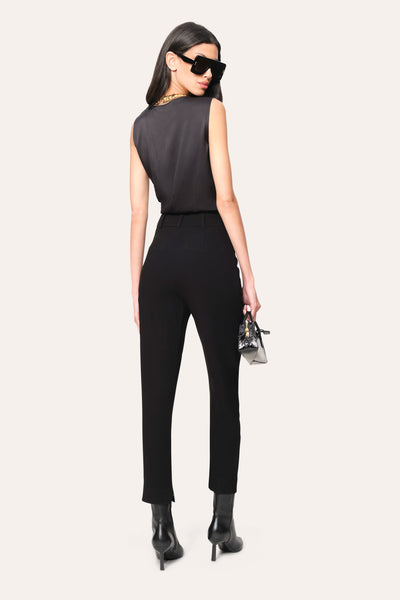 Silk Cowl Neck Top Image 4