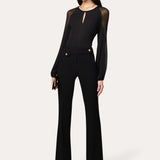 Silk Chiffon Blouse