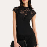 Elara Lace Top